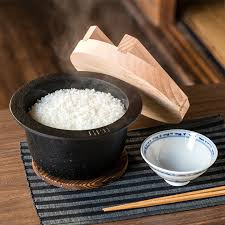 IKENAGA IRON WORKS "1CHI" Rice Cooking Iron Pot Induction NAMBU
