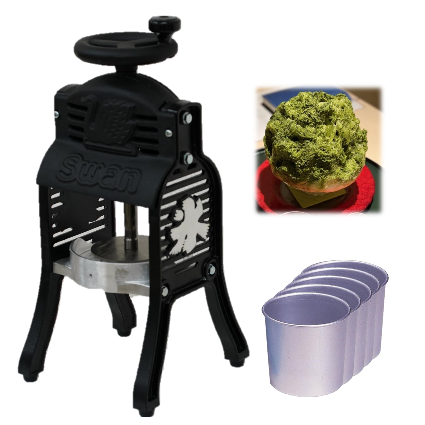 Black SWAN (E) / Black SWAN W(E) Japanese Snow Cone Machine ice holder
