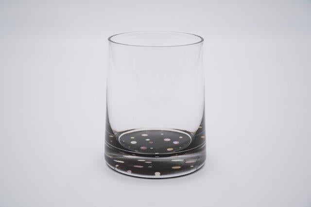 GUINOMI SAKE Glass Mt. FUJI TAKAOKA RADEN Mother of Pearl Inlay