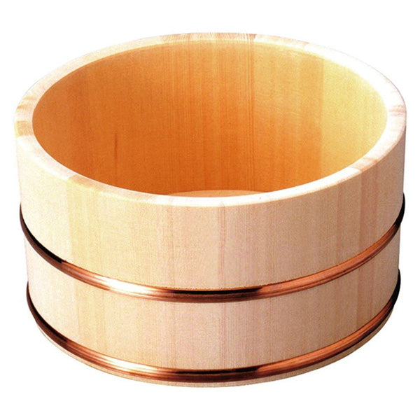 YAMACO Bath Wash Bowl Oke Japanese Cypress HINOKI Relaxing Scent 22cm