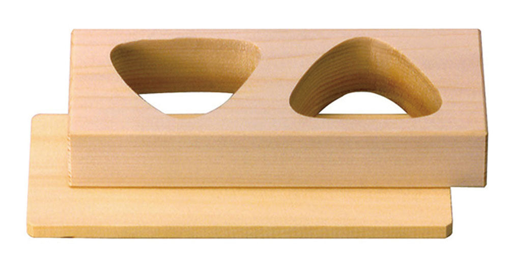 Rice Ball ONIGIRI Maker Press Mold Triangle Natural HINOKI Cypress Wood YAMACO - JAPANESE GIFTS