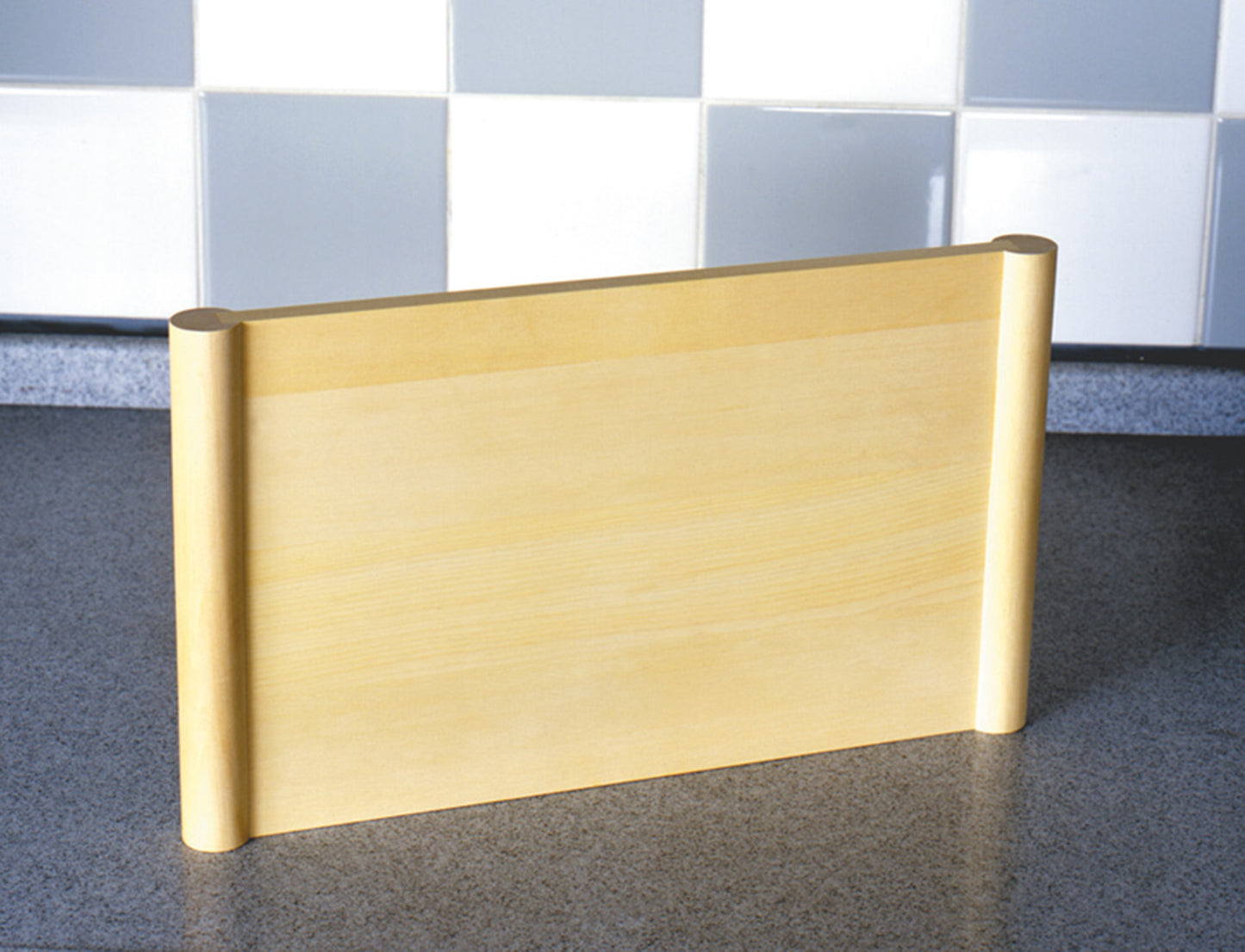 Kitchen Cutting Board Japanese HINOKI Cypress Wooden Both Sides Use Pier Stand - JAPANESE GIFTS
