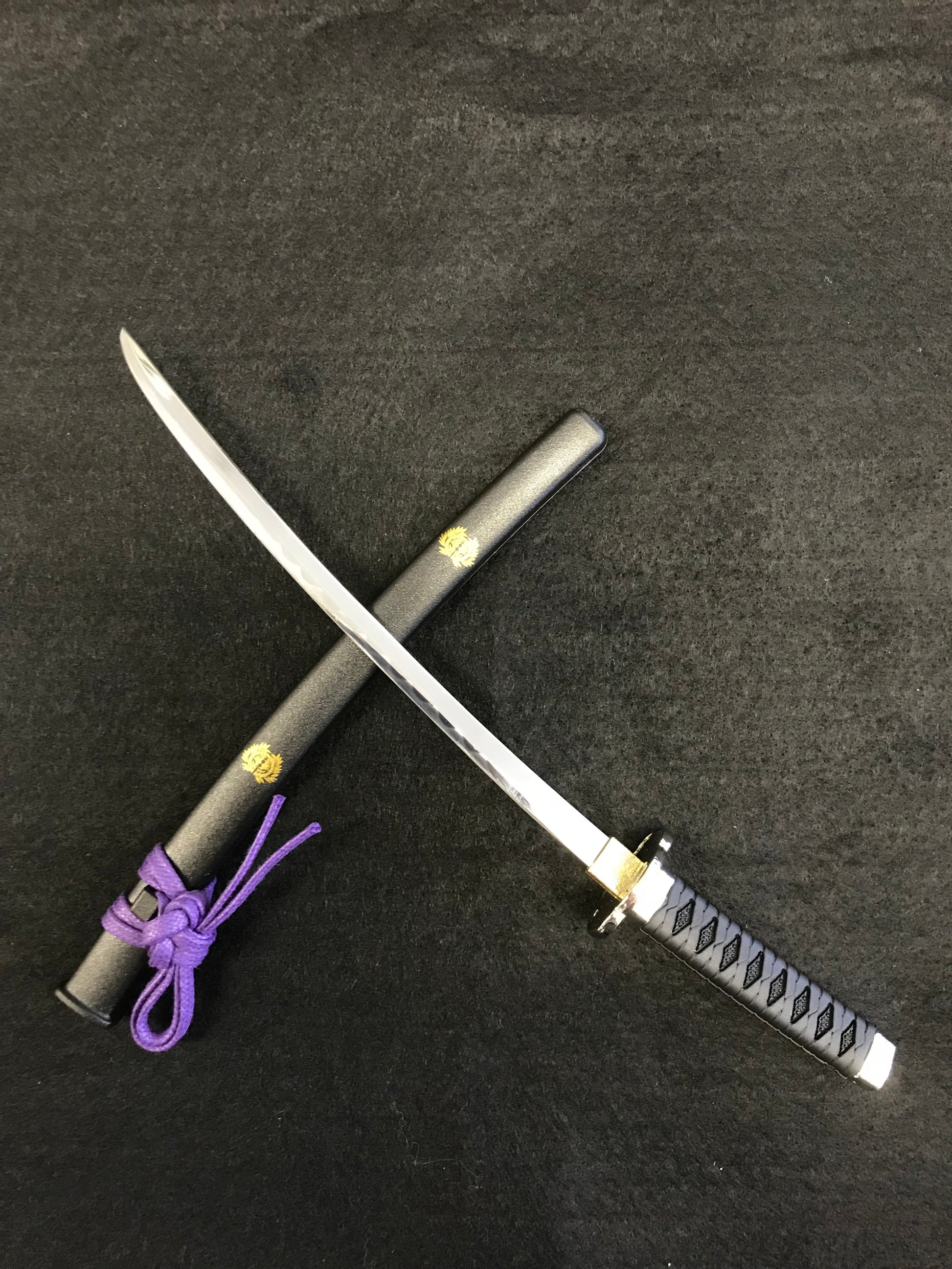 Letter Opener SAMURAI KATANA SWORD Knife Desk Decor item 8 inch Length Safe Edge Date Masamune Model KT-22D - JAPANESE GIFTS
