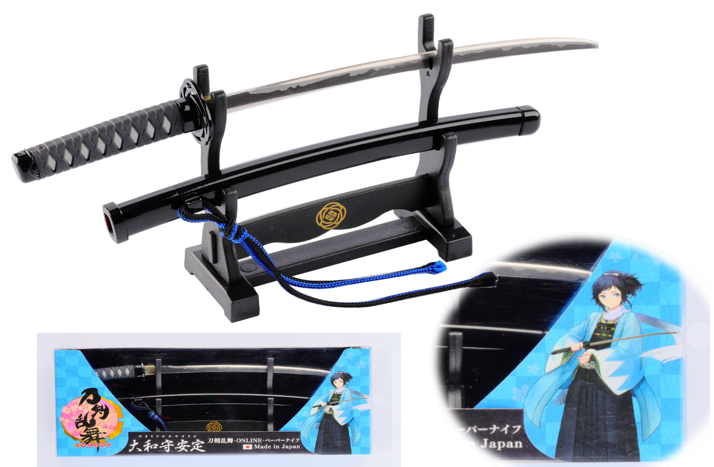 Touken Ranbu Yamatonokami Yasusada Okita-Gumi Samurai Letter Opener Tourabu
