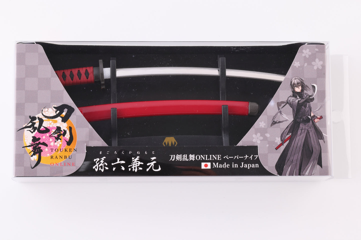 Touken Ranbu Magoroku Kanemoto Model Samurai Sword Letter Opener Tourabu TR-40M Official - Myfav Japan Shop (Phoenix International Corporation)