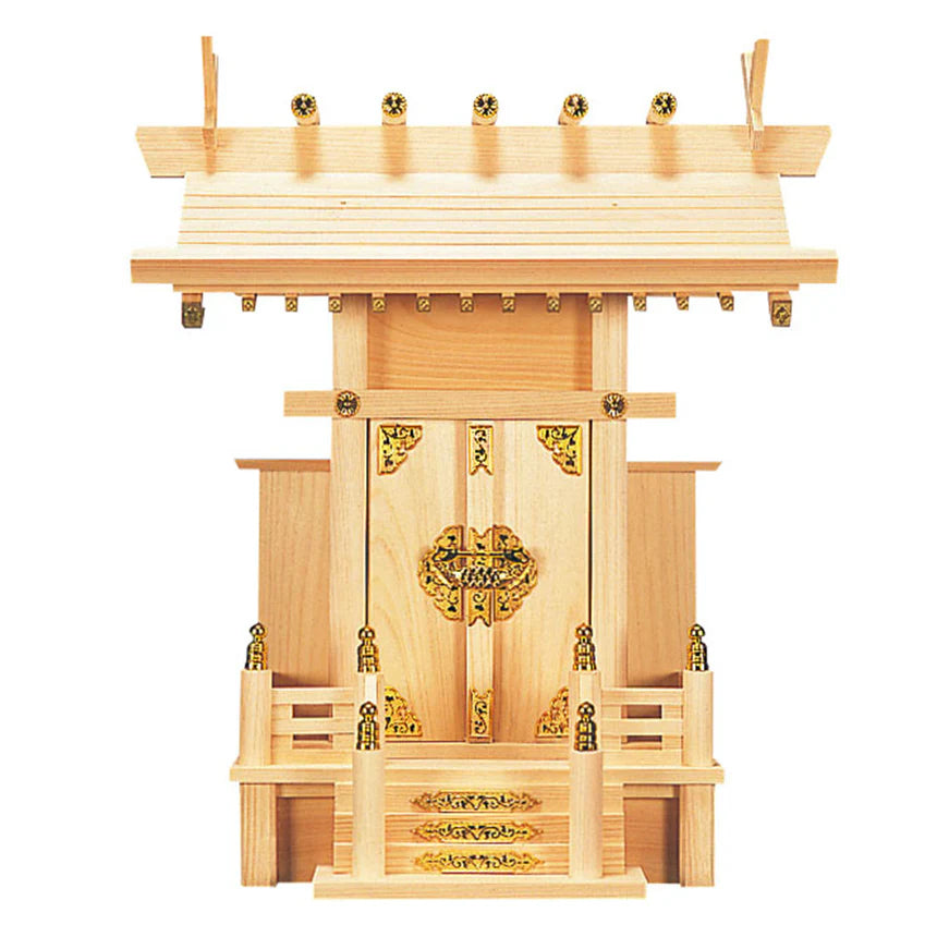 [Made to order]KAMIADANA Japanese Shintoist Altar Fittings Home Shrine Household No.10 HINOKI Cypress wood