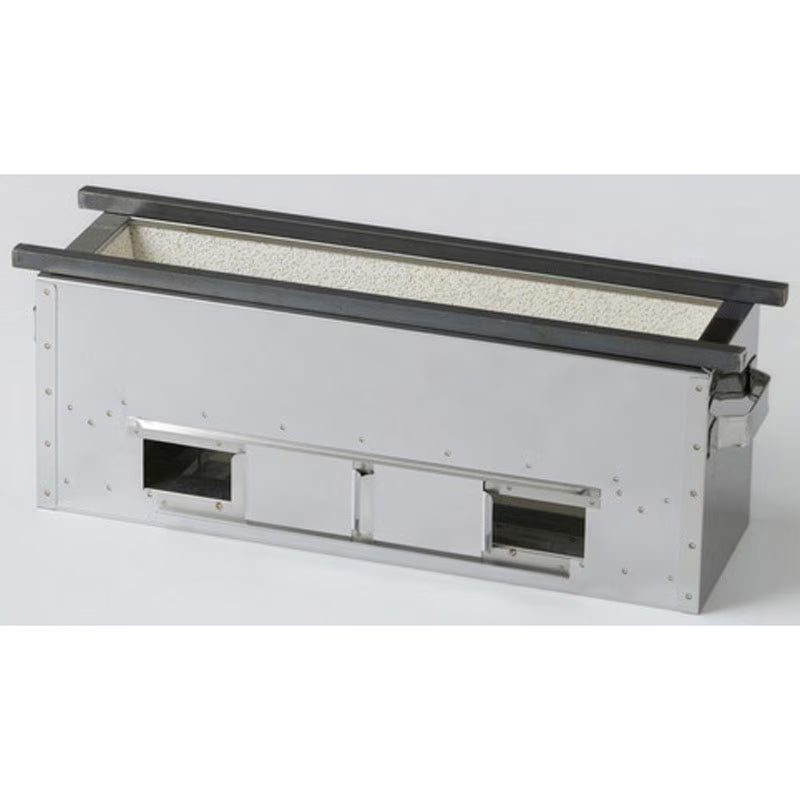 TERUHIME PRO Yakitori Stainless Charcoal Chicken Grill Hibachi Konro Stove Fireproof Brick Commercial Use - Myfav Japan Shop (Phoenix International Corporation)