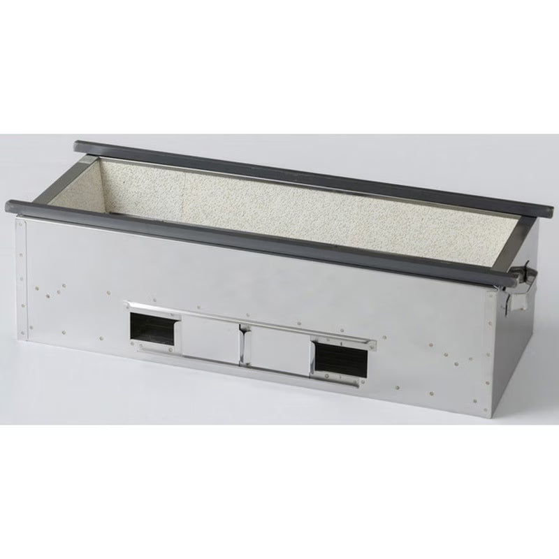 TERUHIME PRO Yakitori Stainless Charcoal Chicken Grill Hibachi Konro Stove Fireproof Brick Commercial Use - Myfav Japan Shop (Phoenix International Corporation)