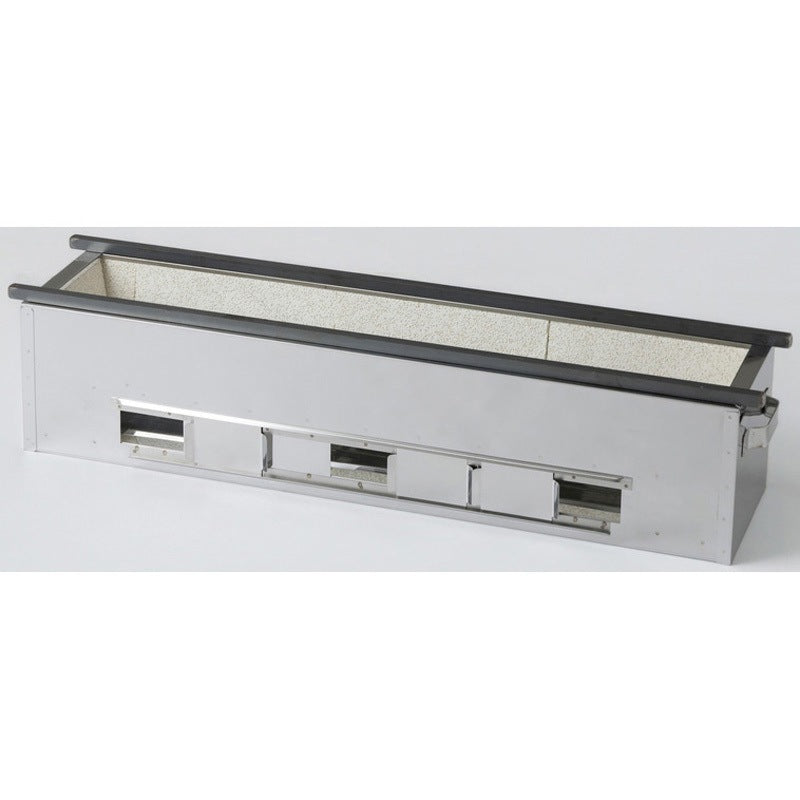 TERUHIME PRO Yakitori Stainless Charcoal Chicken Grill Hibachi Konro Stove Fireproof Brick Commercial Use - Myfav Japan Shop (Phoenix International Corporation)