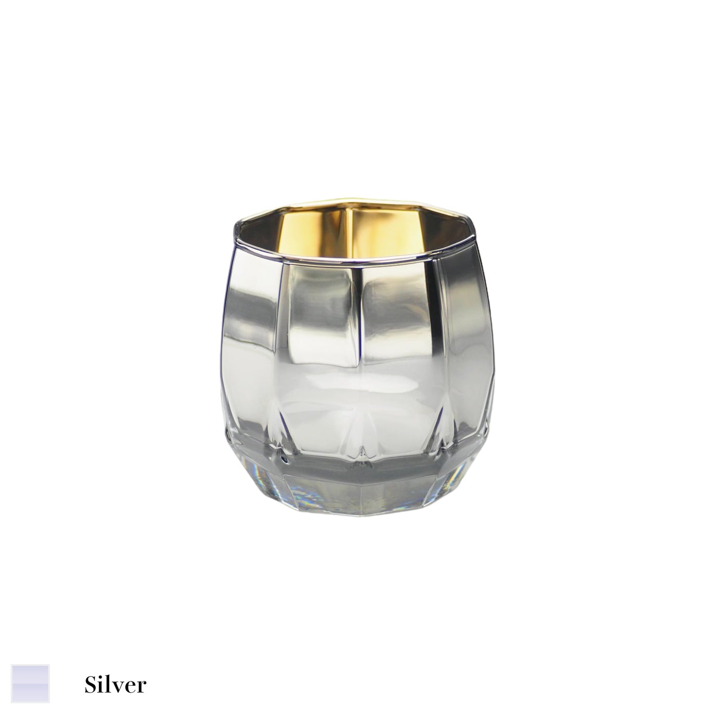 PROGRESS Aurora Jewelry Glassware Vertex Glass Tumbler 340ml