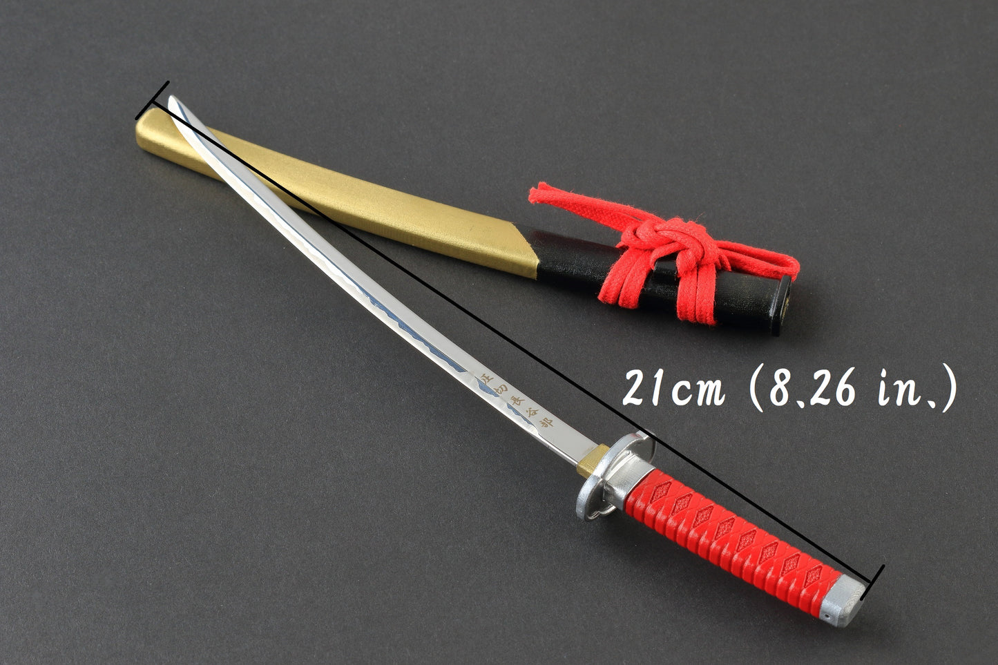 Letter Opener SAMURAI KATANA SWORD Knife Desk Decor item 8 inch Length Safe Edge Oda Nobunaga Model MT-32N - JAPANESE GIFTS 