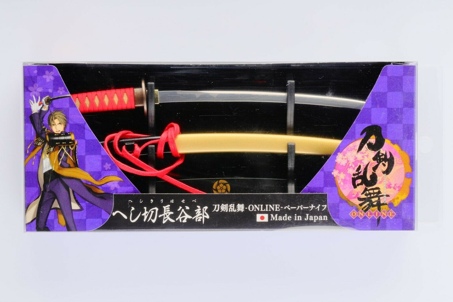 Touken Ranbu Heshikiri Hasebe Model Samurai Sword Letter Opener Oda-Gumi Tourabu